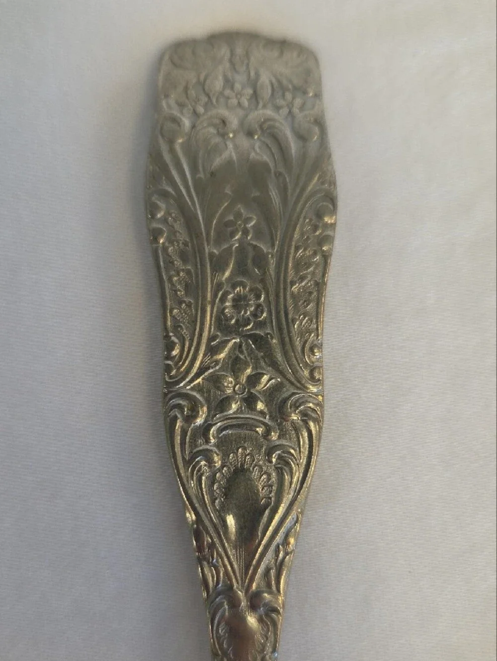 Antique Cuevee Silver Warranted Youth Knife & Fork Set